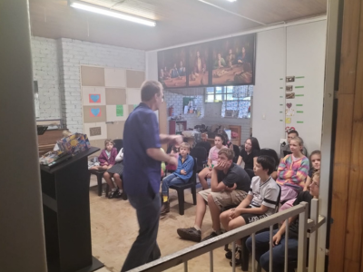 Monday morning Assembly with a representative from Open Doors 5 Feb 2024