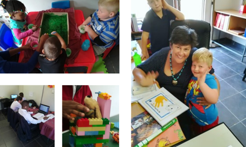 Academics: When we play, we play hard and when we work, we work even harder. Academics also include specific interventions to address gross and fine motor and sensory development.