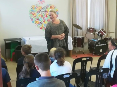 Assemblies: Our weekly assemblies address the spiritual and emotional side of our students. We invite pastors from churches in our community, representatives from missionary organisations such as Mission Aviation Fellowship and Open Doors, Feed-a-Child, and business people, etc. as guess speakers.