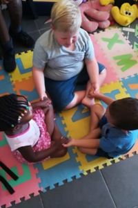 Our students learn to pray from a very young age.
